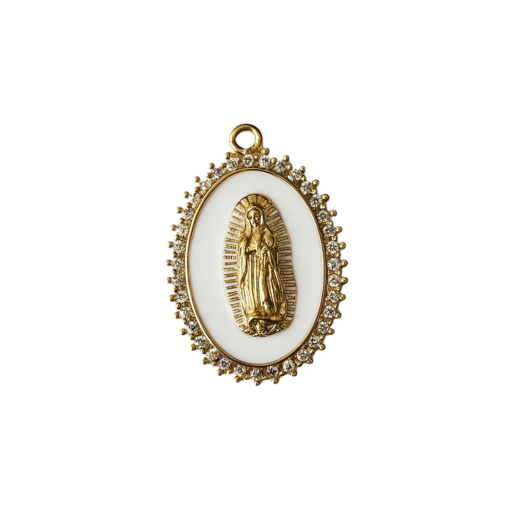 Charms Vierge blanche