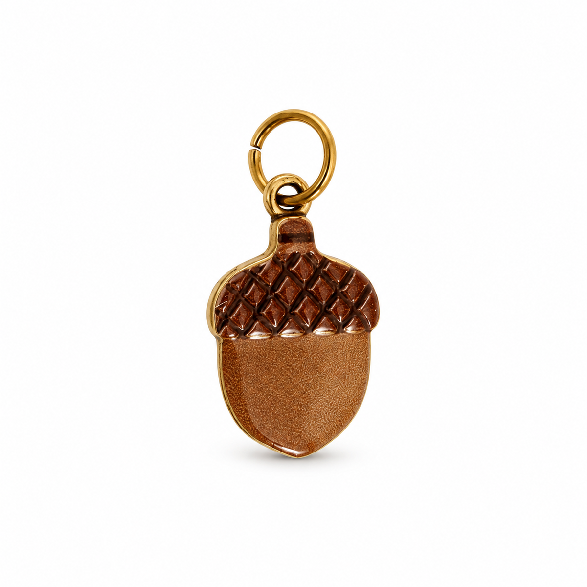 Charms noisette en acier inoxydable – Moyen