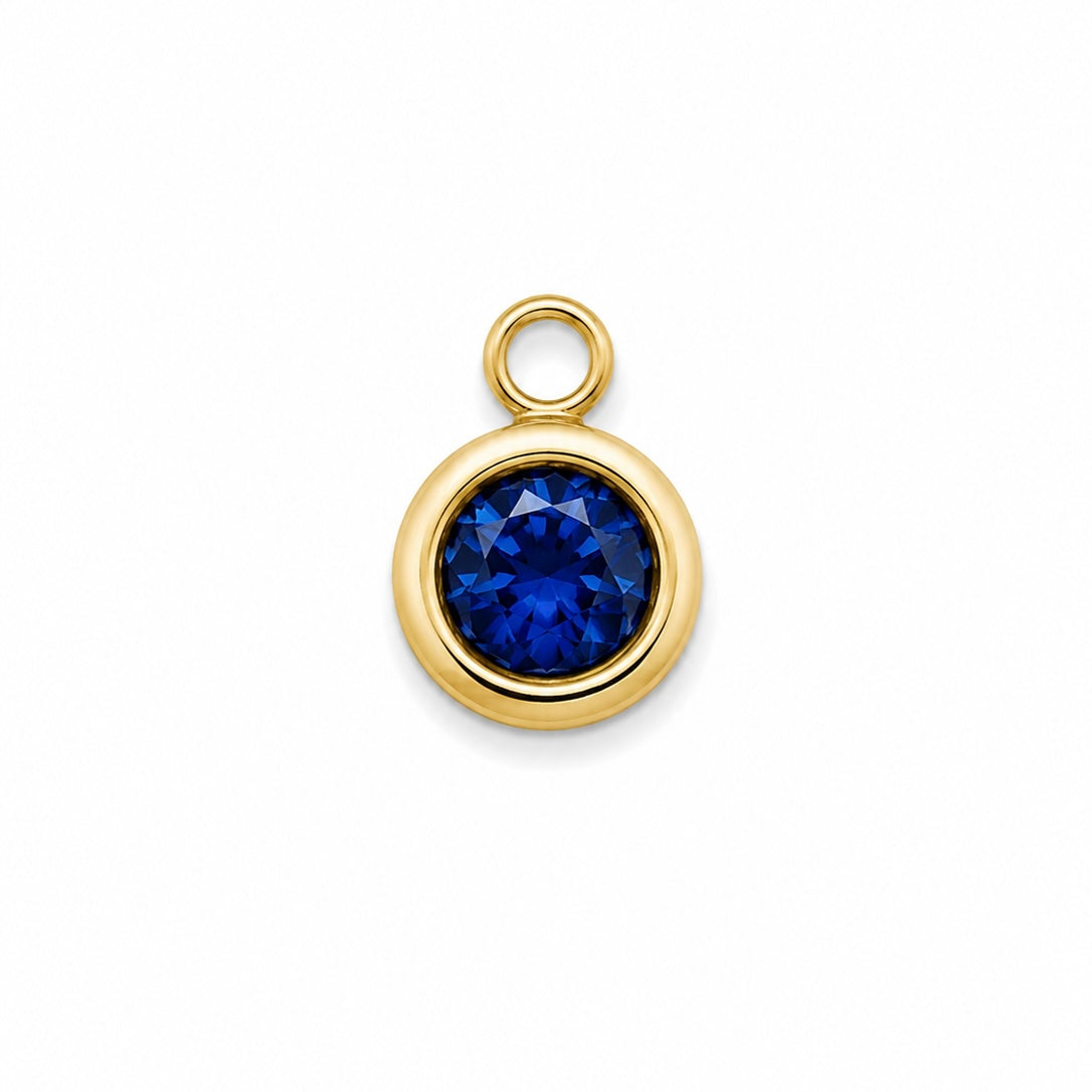 Charms strass bleu nuit