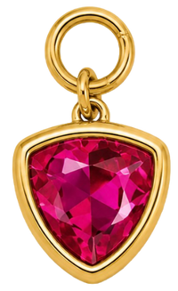 Charms strass rose