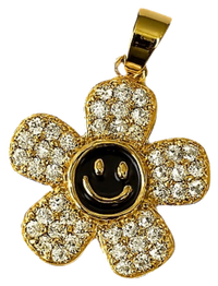 Charms sourire - Noir