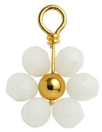 Charms petite fleur - Rose