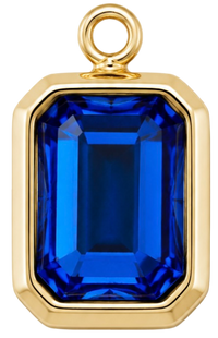 Charms petit strass bleu nuit
