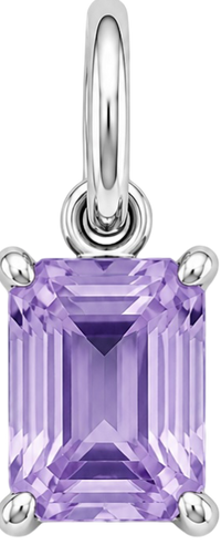 Charms strass violet