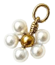 Charms petite fleur - Argent