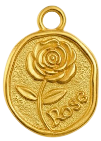 Charms rose vintage