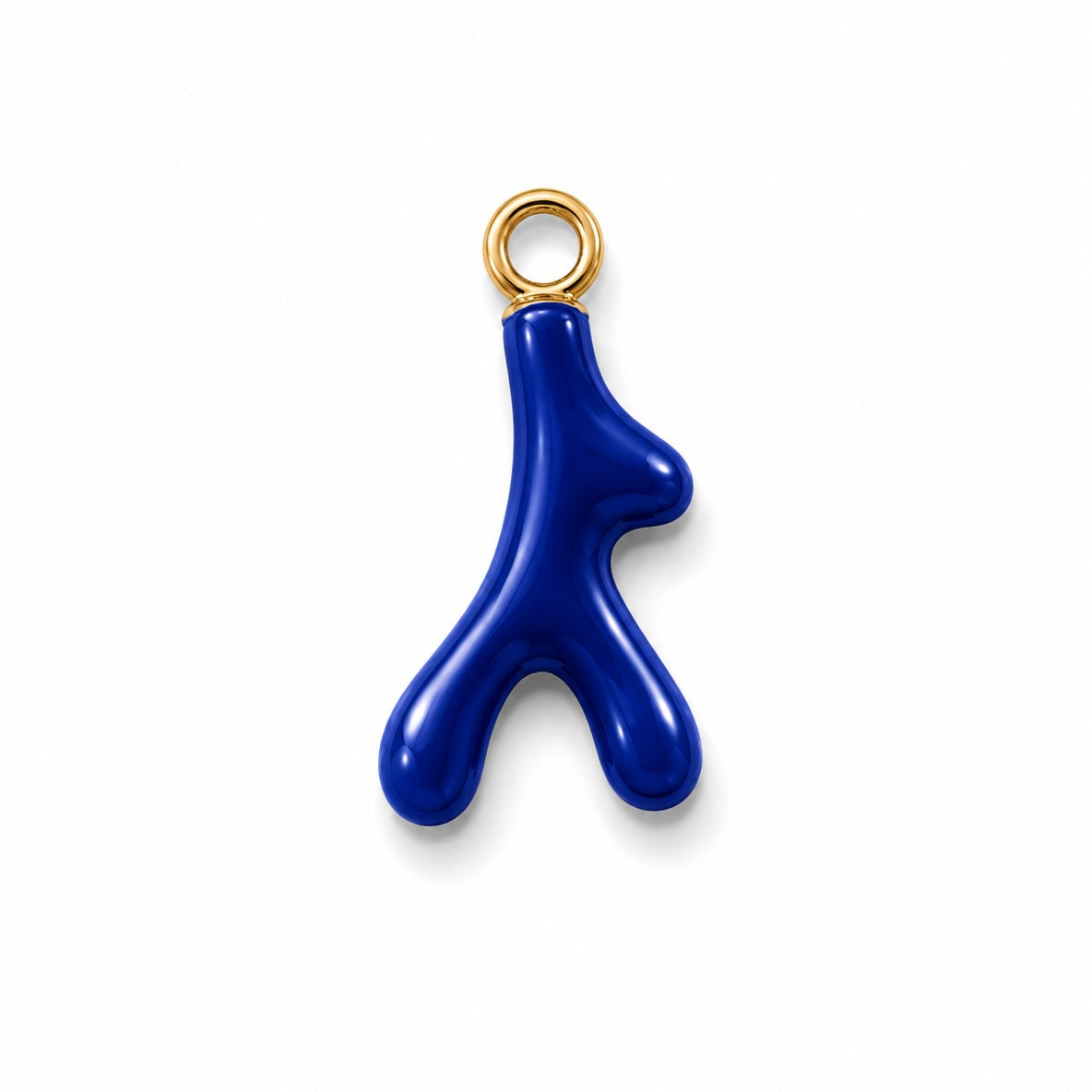 Charms corail bleu