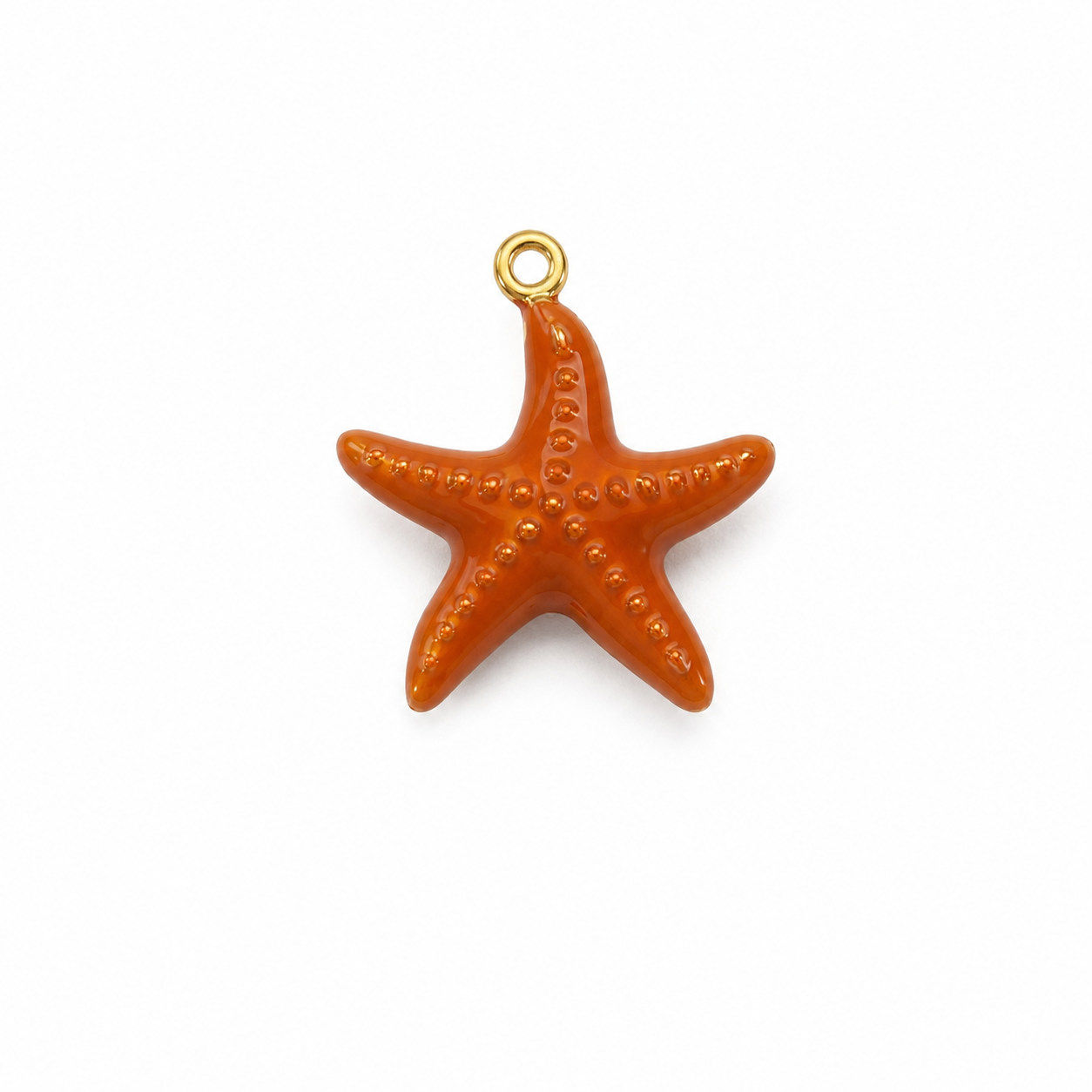 Charms étoile de mer nacré