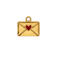 Charms lettre en acier inoxydable – Moyen