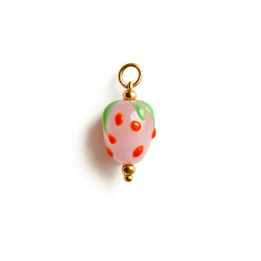 Charms fraise tapisserie